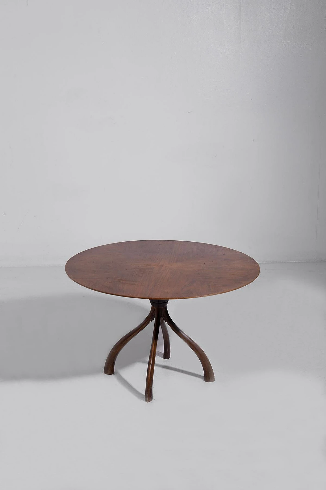 Walnut coffee table by Cesare Lacca, 1950s 2