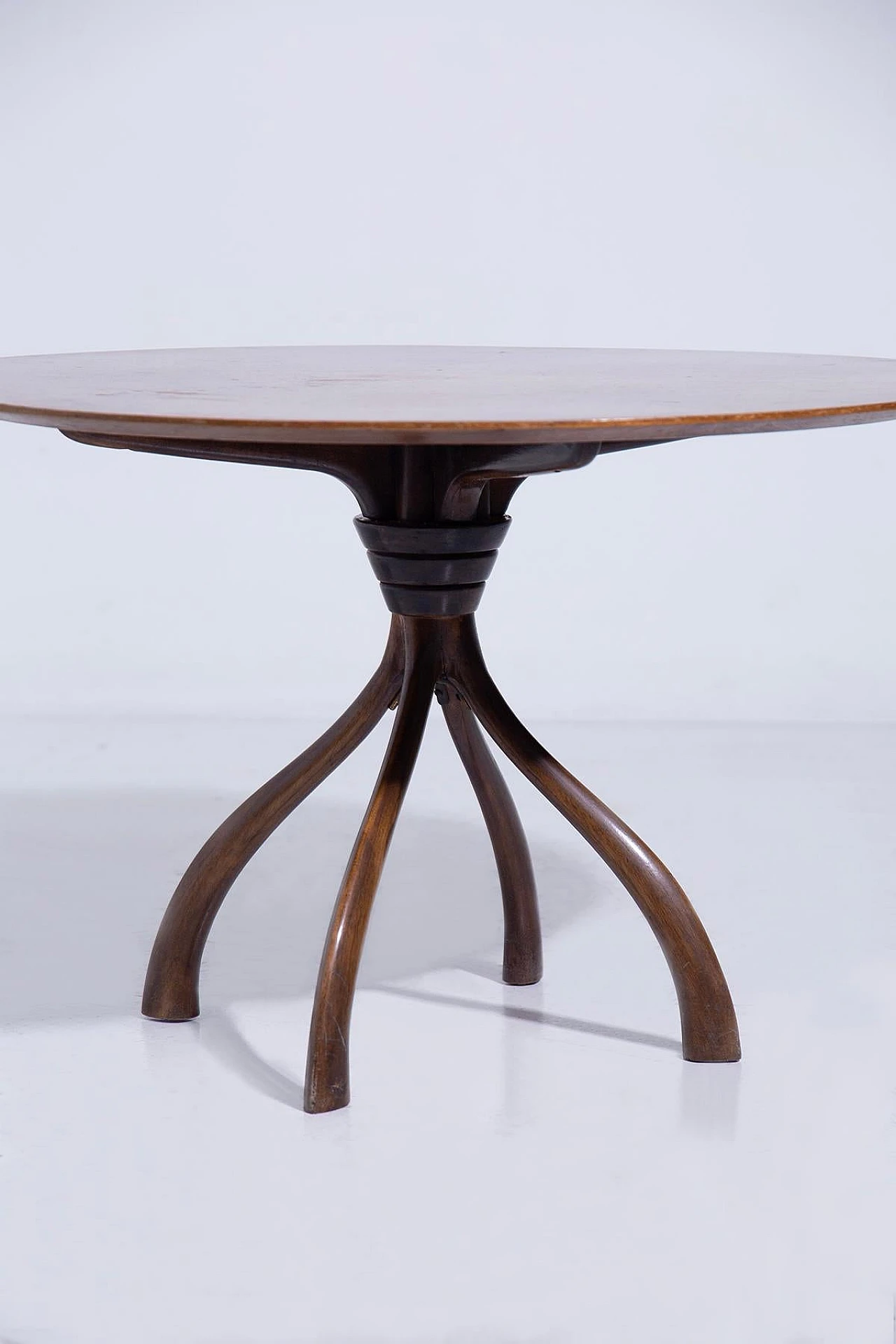 Walnut coffee table by Cesare Lacca, 1950s 5