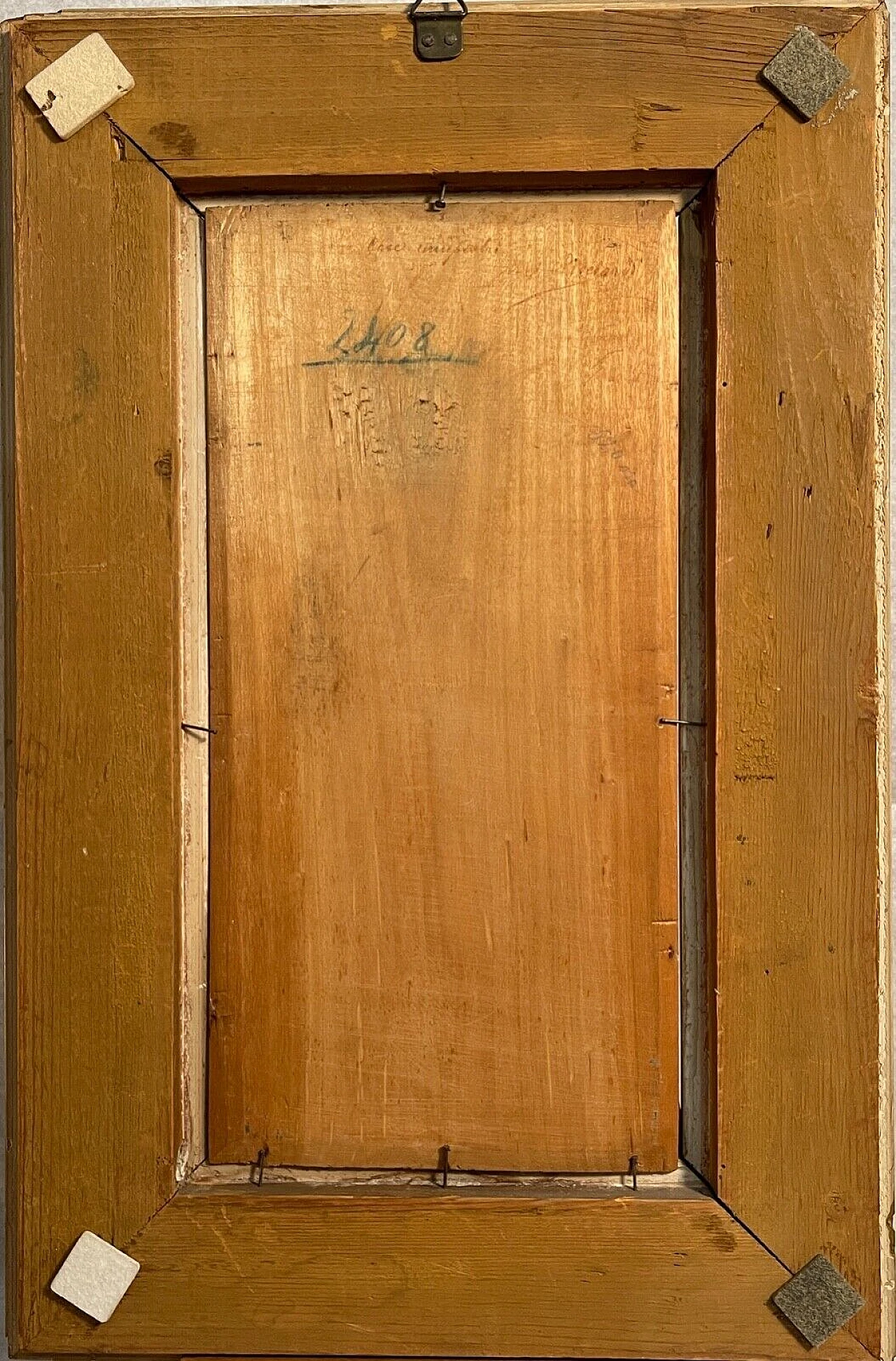Ricciardi, Case campestri, dipinto a olio su tavola, fine '800 7