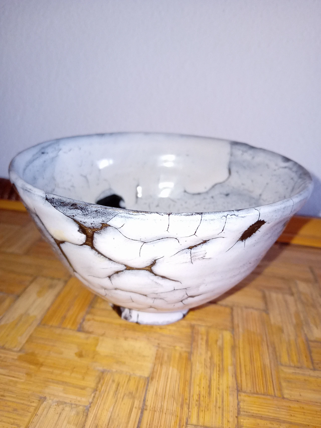 8 Ciotole Giapponesi artigianali in ceramica raku, anni 2000 20
