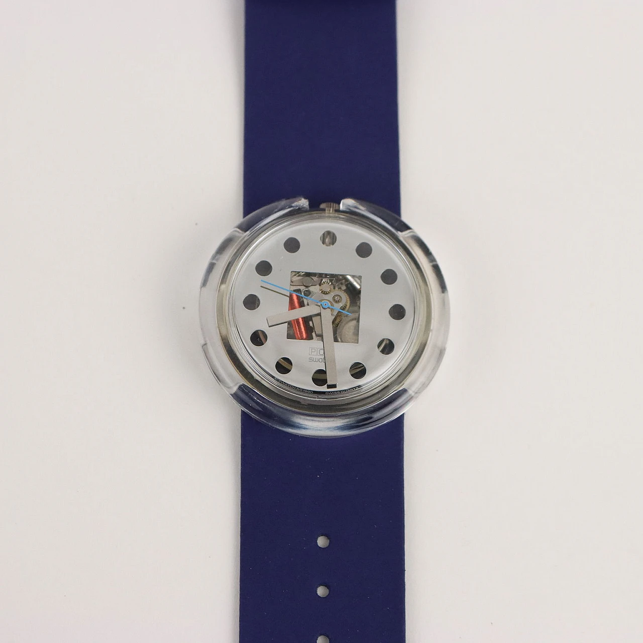 Swatch Pop PW144 Legal Blue resistente all'acqua, 1990 2