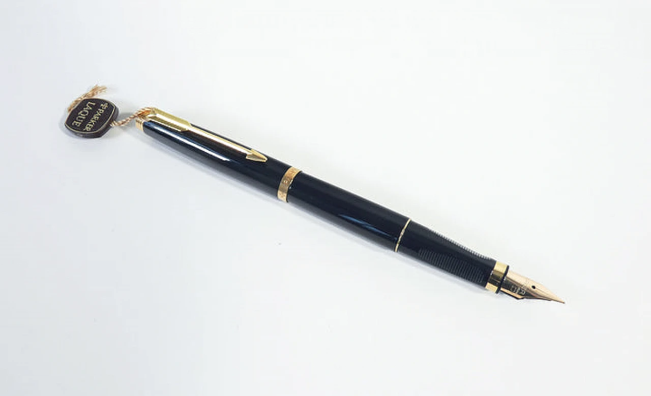 Penna stilografica Parker 75 con custodia, anni '60 4