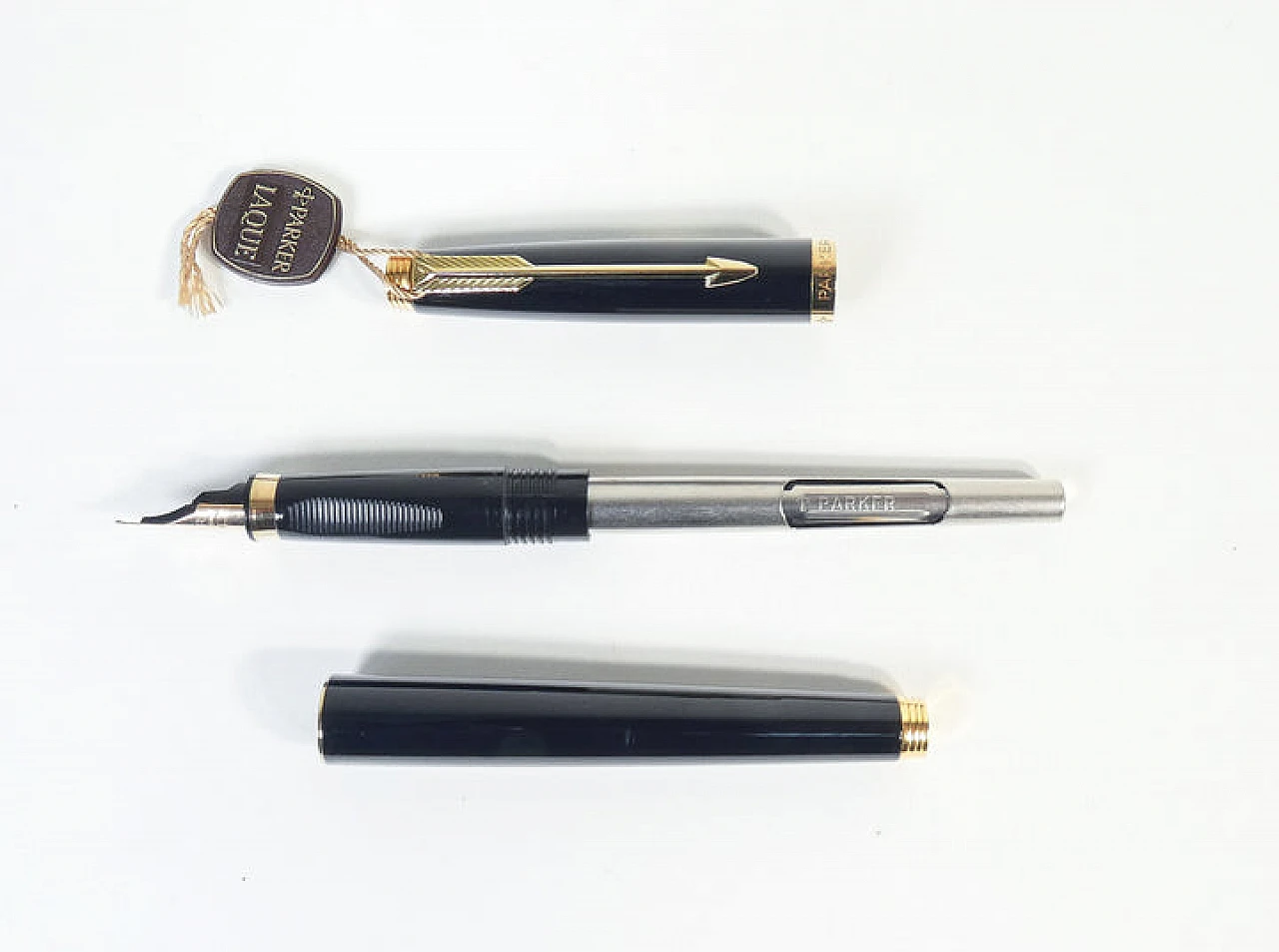 Penna stilografica Parker 75 con custodia, anni '60 15