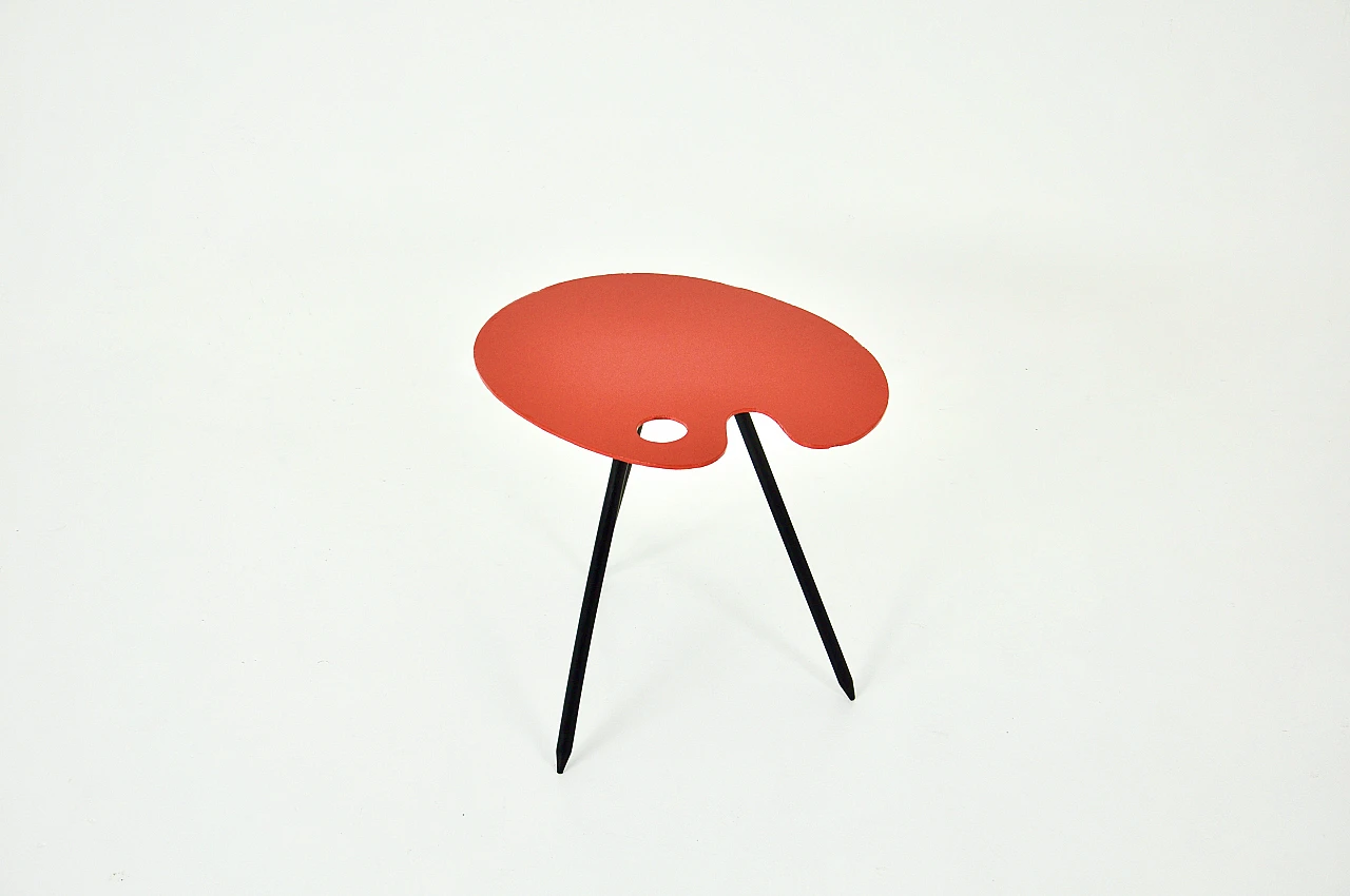 Side table by Lucien De Roeck for Bois Manu, 1958 2