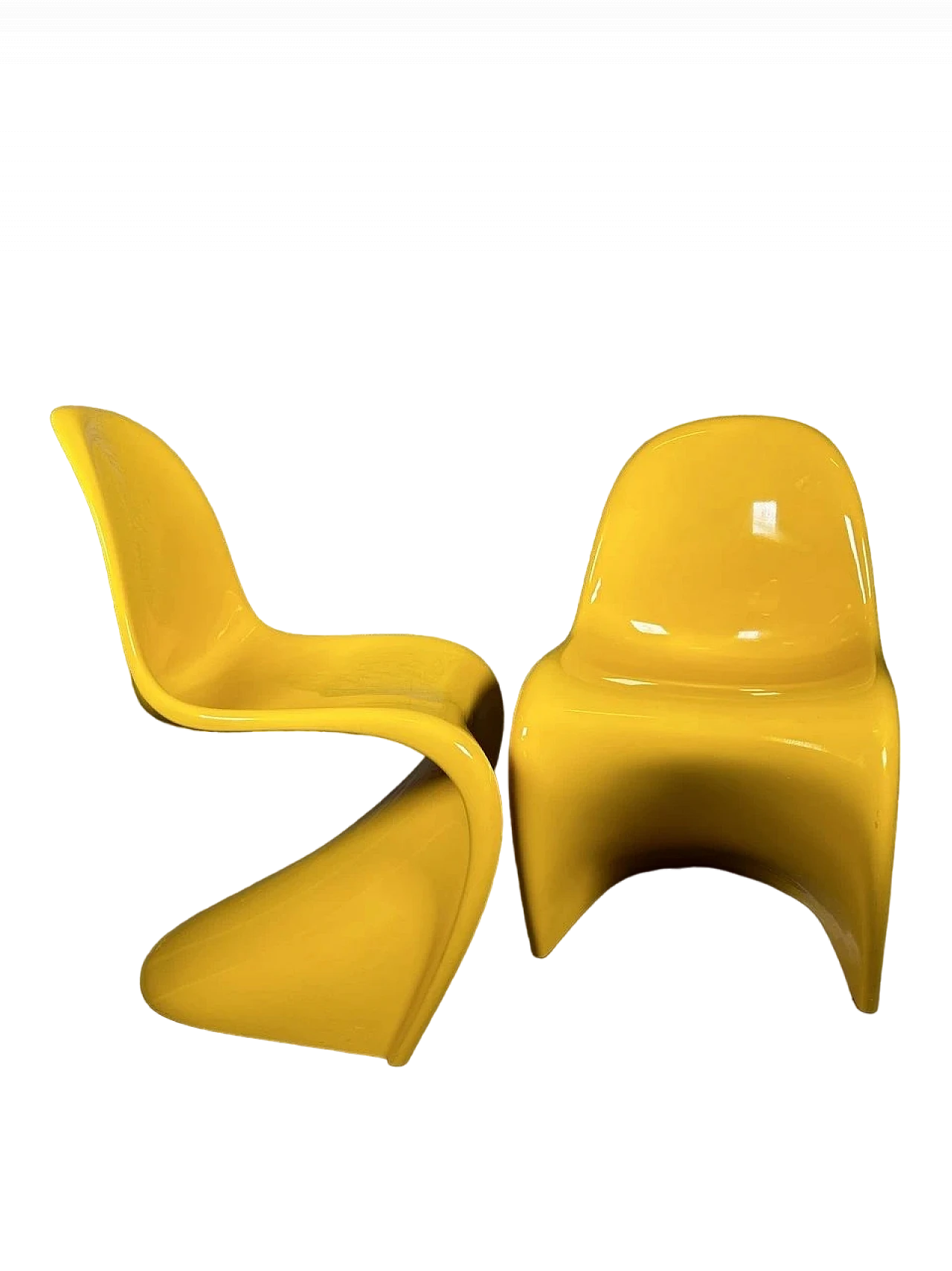 Pair of Pantor Classic Chair S chairs by Panton for Vitra, 1990s 17