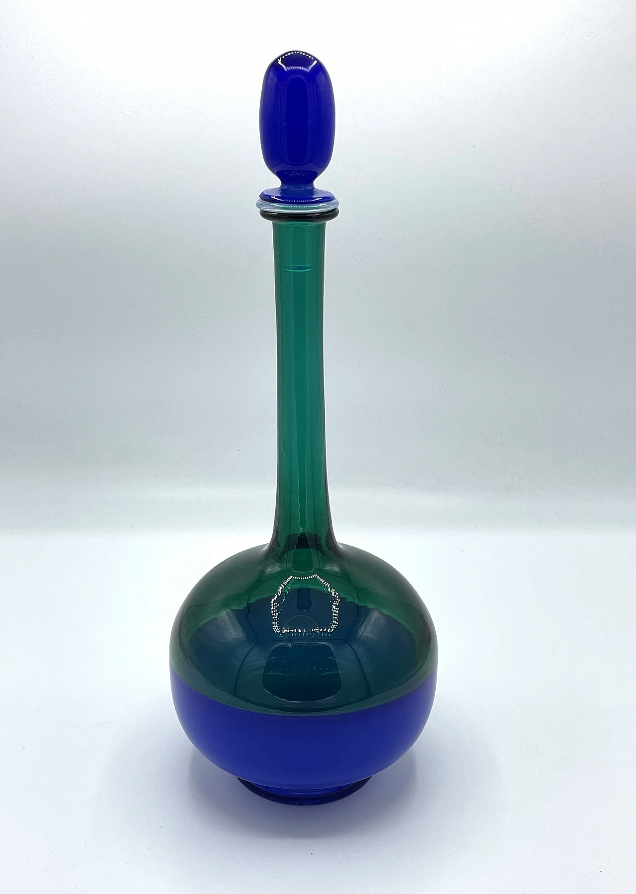 Morandiana glass bottle by Gio Ponti, 1980s 1