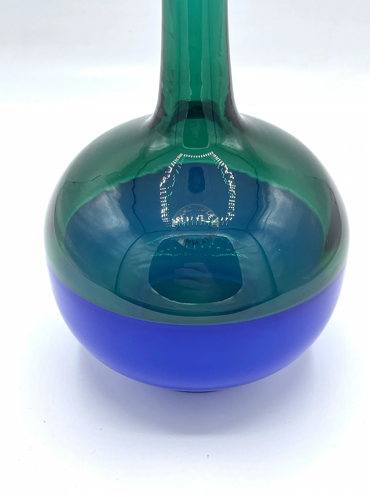 Morandiana glass bottle by Gio Ponti, 1980s 2