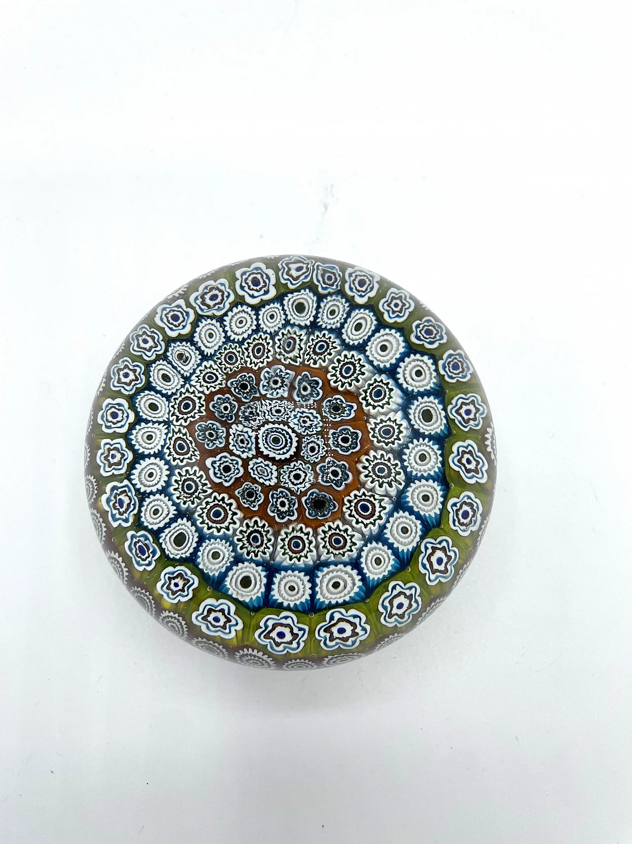 Glass paperweight with murrine by Barovier & Toso, 1970s 2