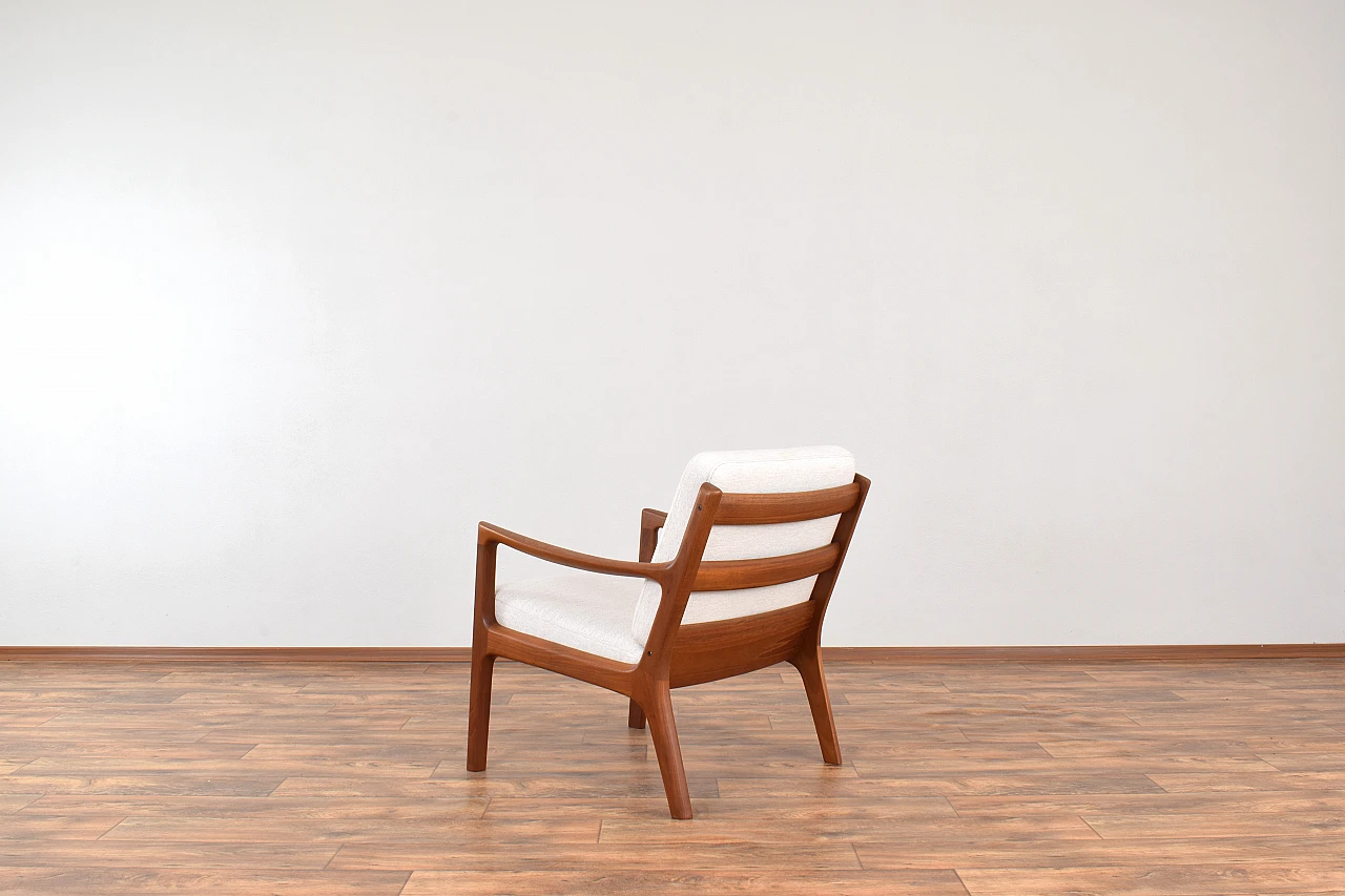 Pair of teak Senator armchairs by Ole Wanscher for Cado, 1960s 10