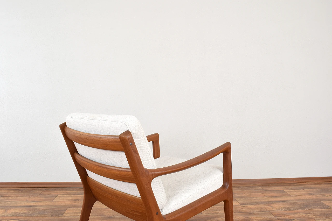 Pair of teak Senator armchairs by Ole Wanscher for Cado, 1960s 15