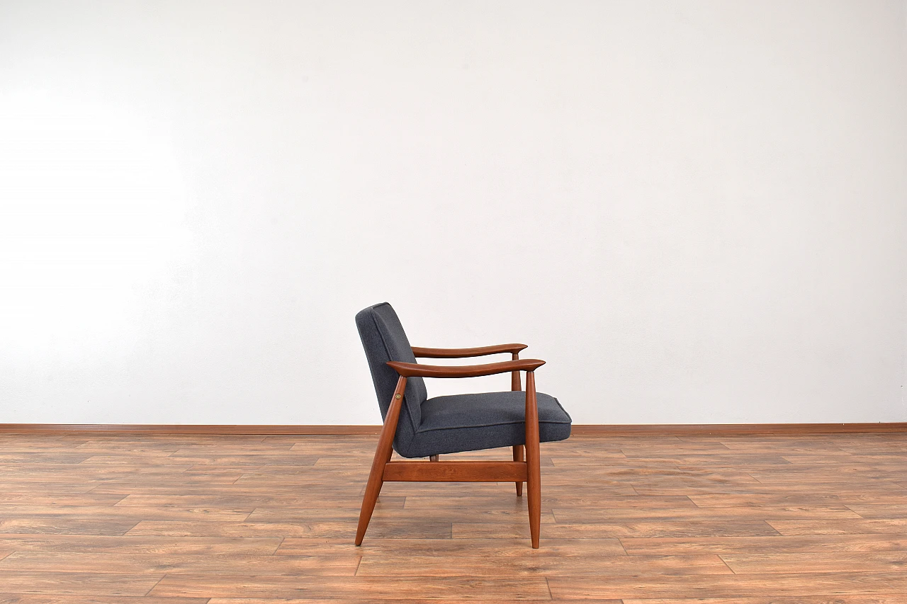 GFM-87 armchair by Juliusz Kędziorek for Gościcińskie Fabryki, 1960s 3