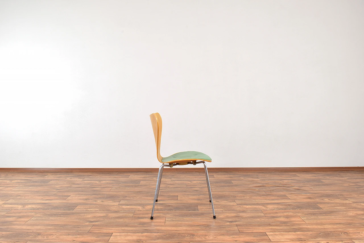 6 Chairs 3107 by Arne Jacobsen for Fritz Hansen, 1987 4