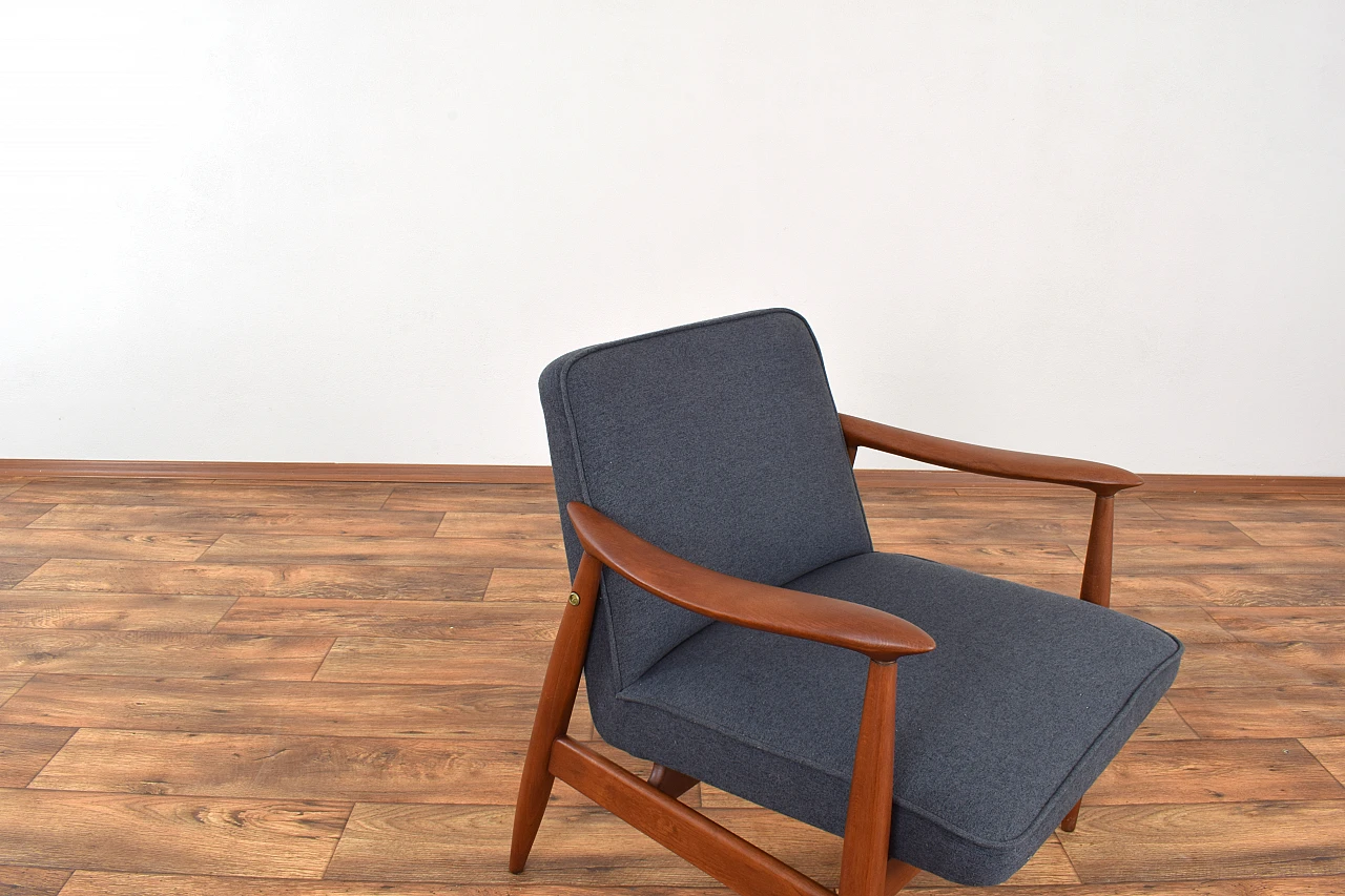 GFM-87 armchair by Juliusz Kędziorek for Gościcińskie Fabryki, 1960s 9