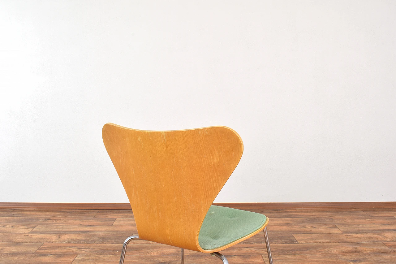 6 Sedie 3107 di Arne Jacobsen per Fritz Hansen, 1987 11