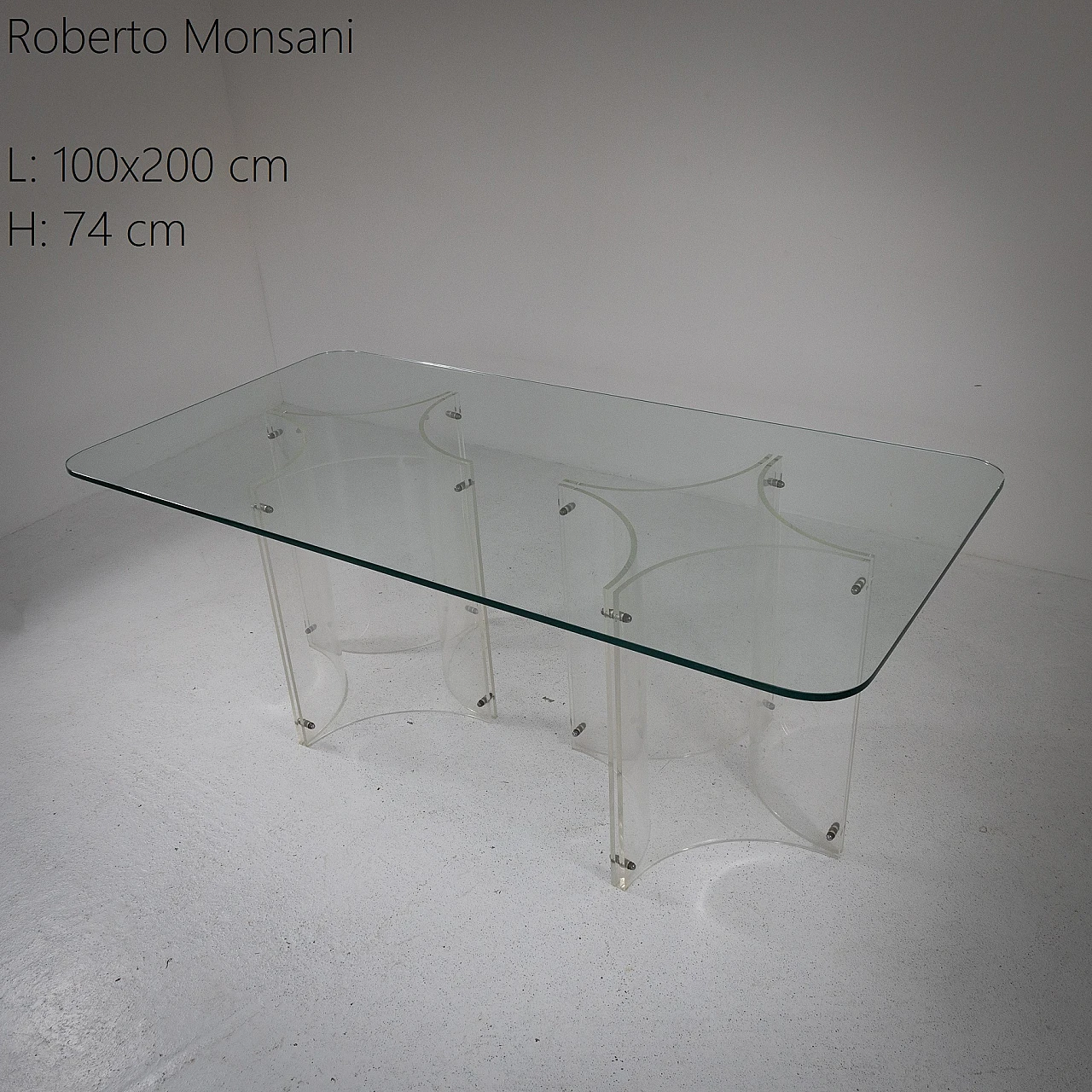 Table attributed to Roberto Monsani for Acerbis, 1970s 9