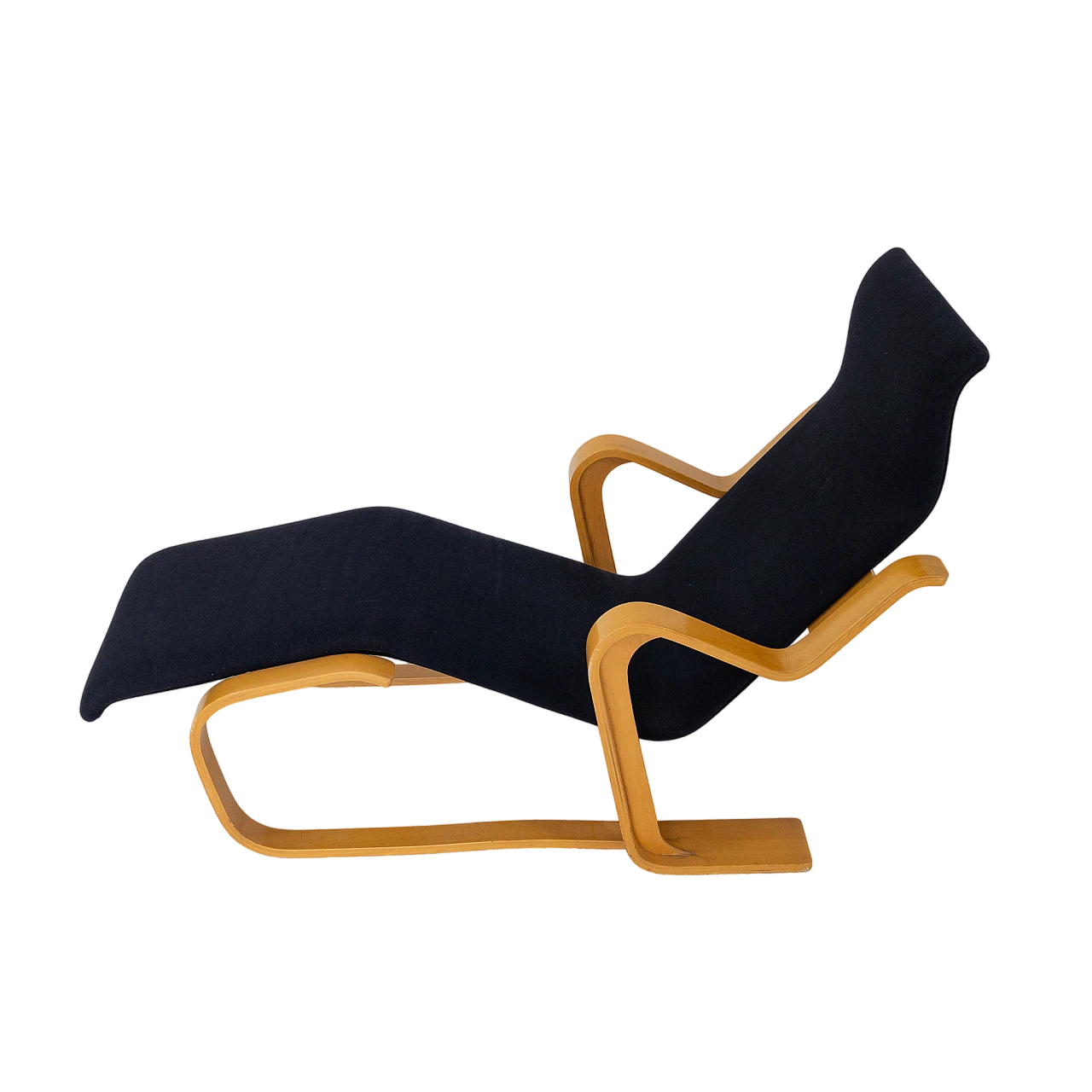 Chaise longue Isokon di Marcel Breuer per Knoll, anni '80 2