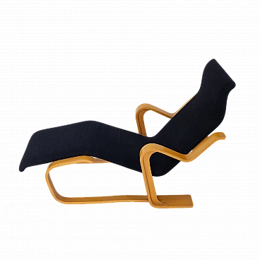 Isokon chaise longue by Marcel Breuer for Knoll, 1980s