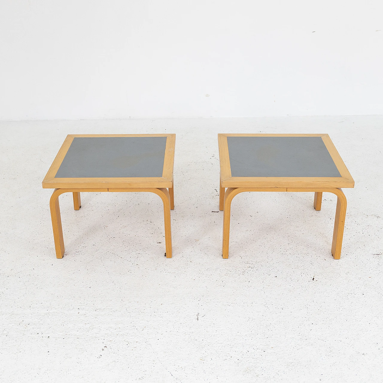 Pair of coffee tables by Thygesen & Sorensen for Magnus Olesen, 1980s 4