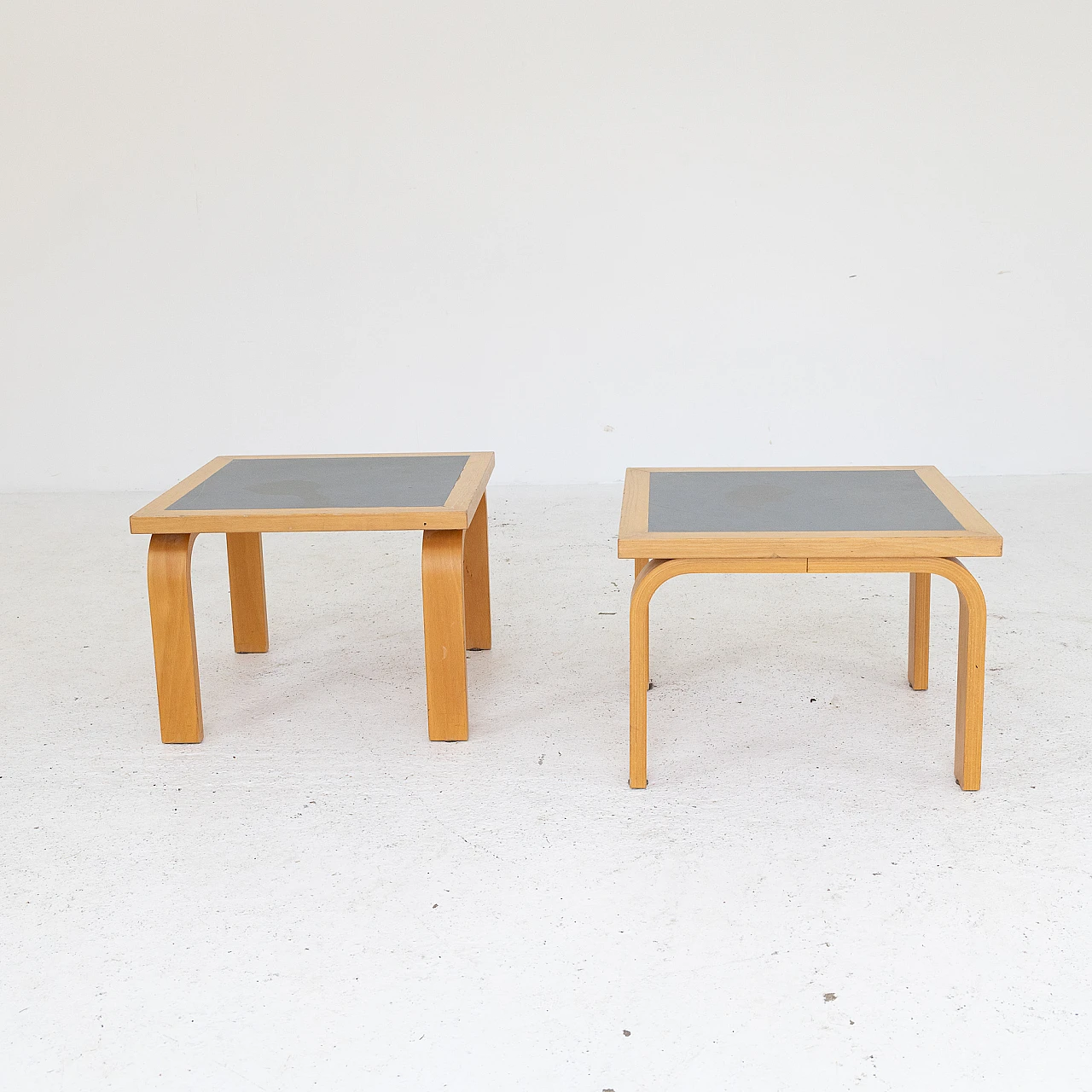Pair of coffee tables by Thygesen & Sorensen for Magnus Olesen, 1980s 7