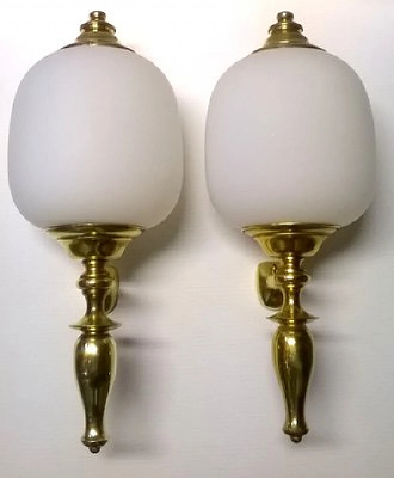 Pair of wall lamps by Azucena, 1950s 1