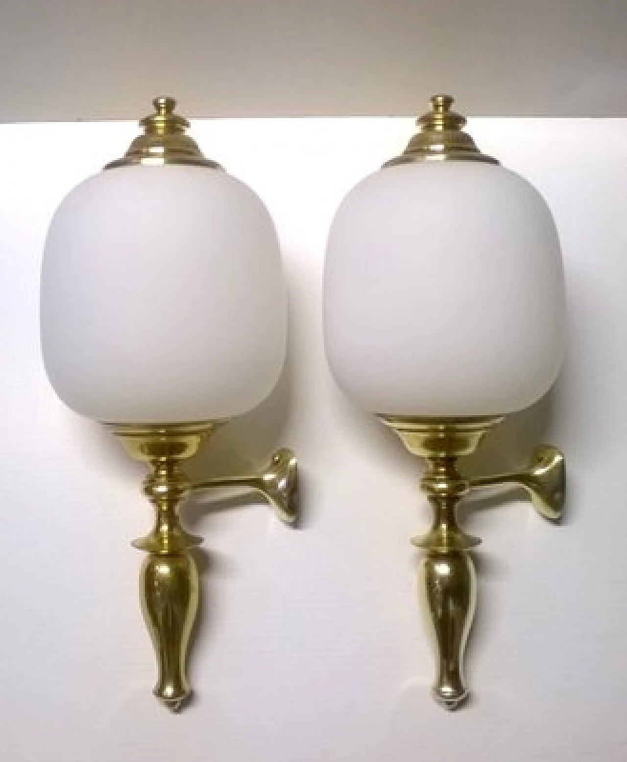 Pair of wall lamps by Azucena, 1950s 2