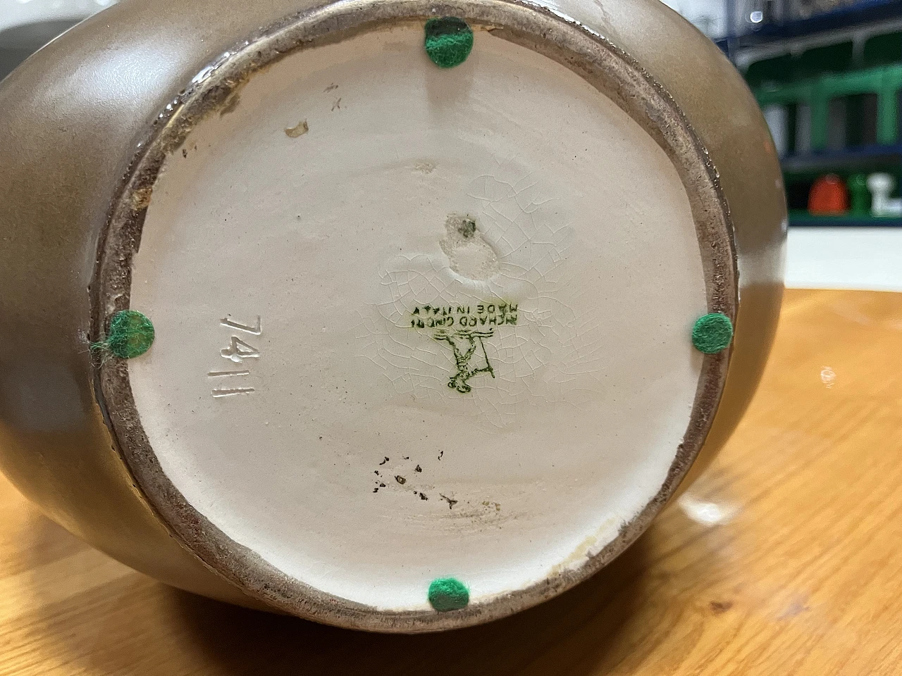 Vaso di Gariboldi per Richard Ginori, anni '50 6