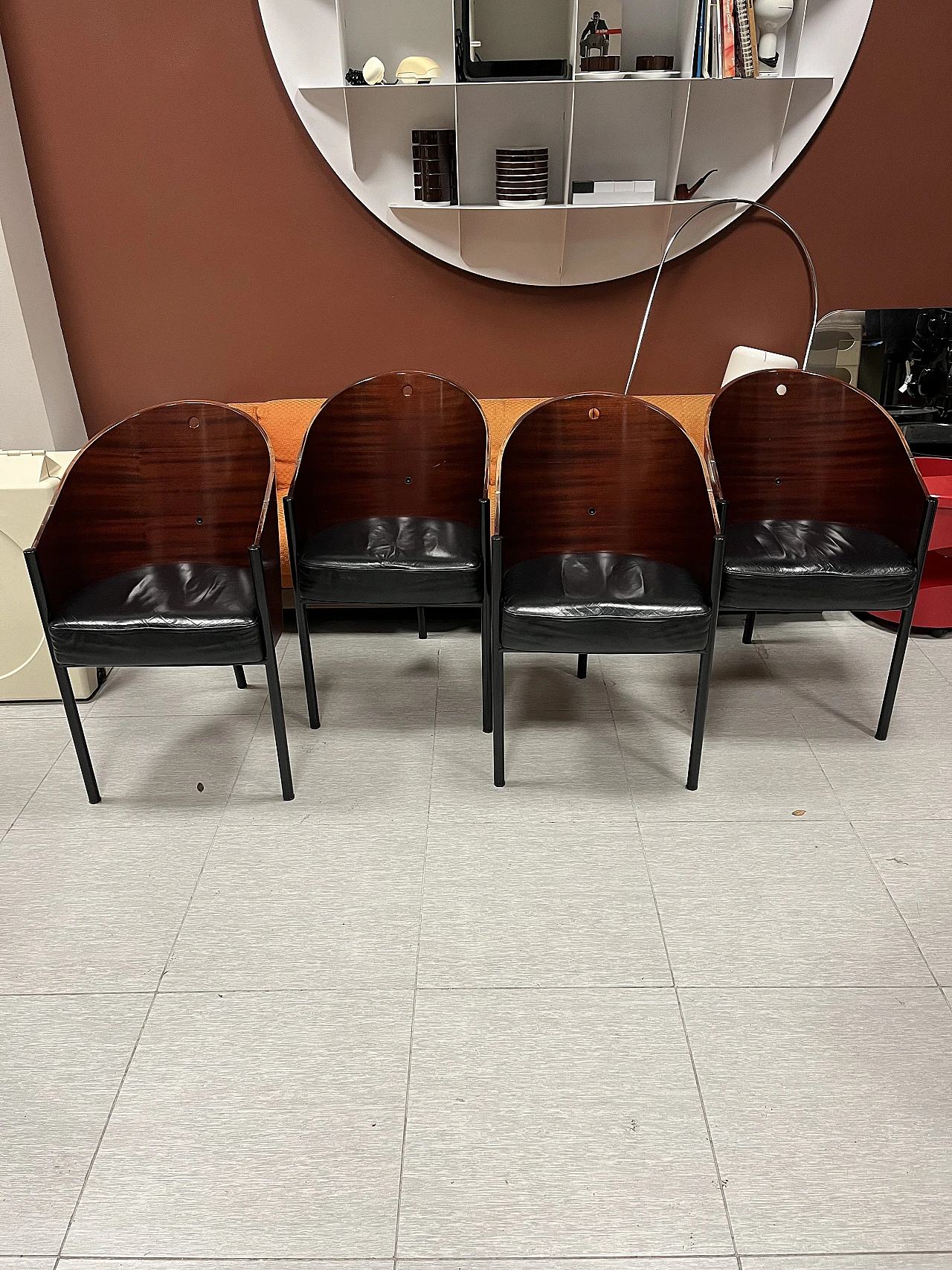 4 Costes chairs by Philippe Starck, 1980s 1