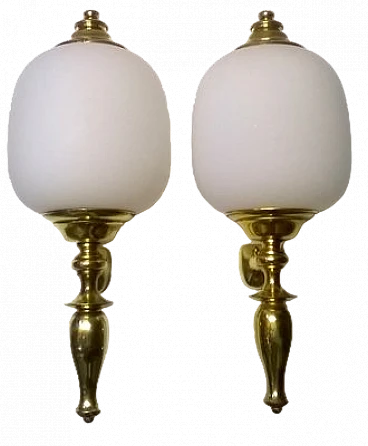 Pair of wall lamps by Azucena, 1950s