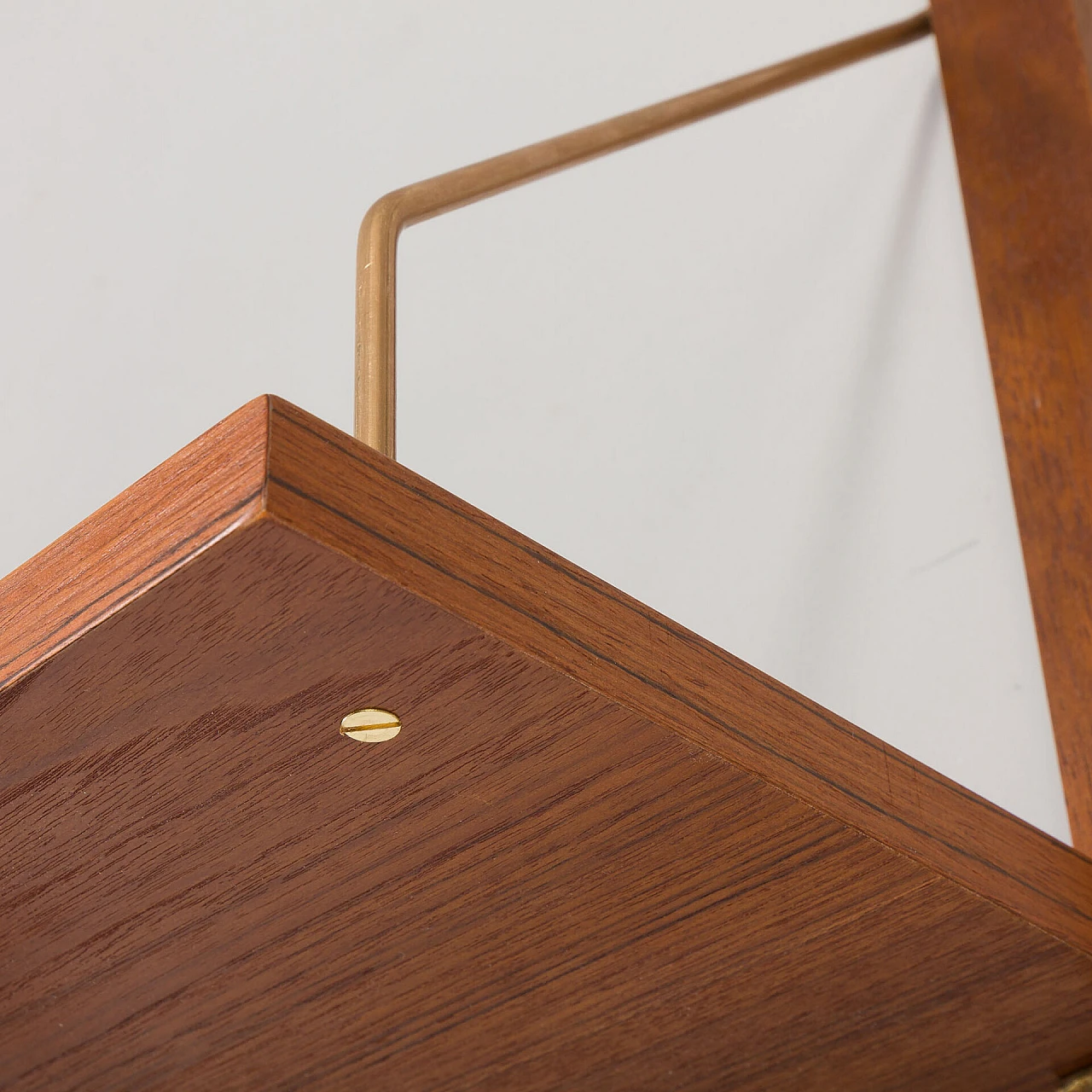 Modular teak bookcase in the style of P. Cadovius, 1960s 14