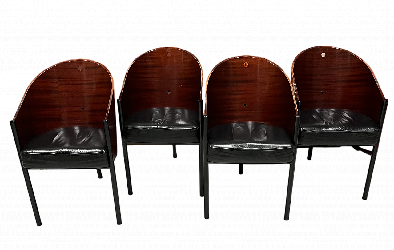 4 Costes chairs by Philippe Starck, 1980s 6