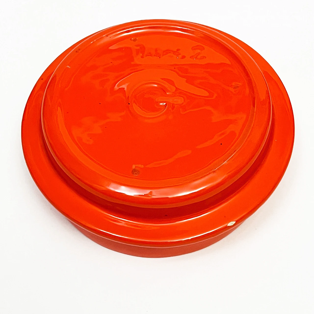 Ceramic ashtray by Liisi Beckmann for Gabbianelli, 1960s 10