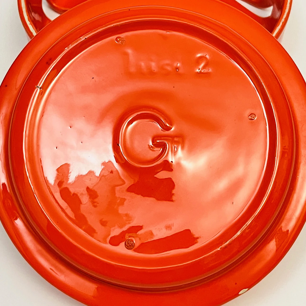 Ceramic ashtray by Liisi Beckmann for Gabbianelli, 1960s 11