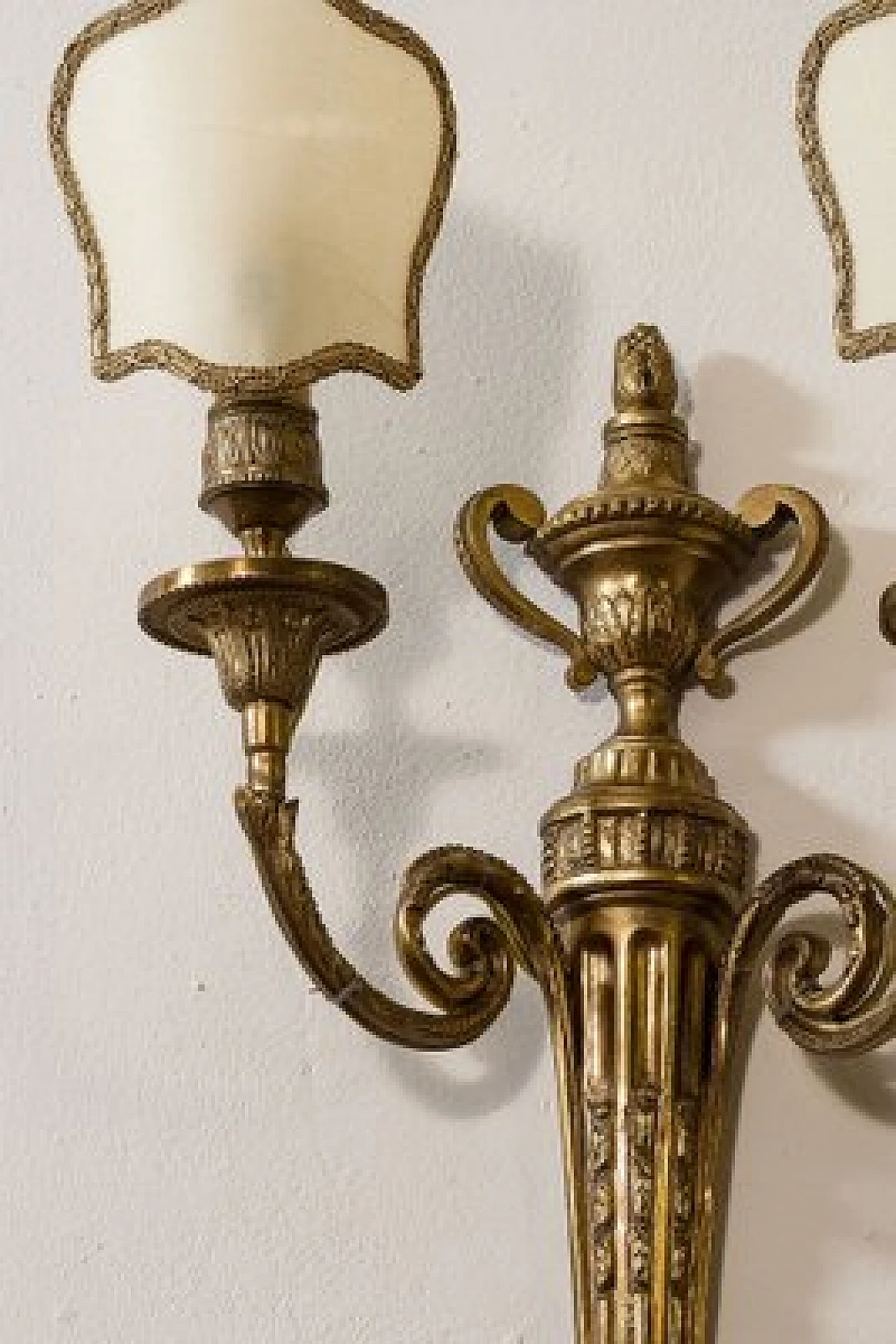 Pair of wall sconces in Louis XVI style, 1940s 9