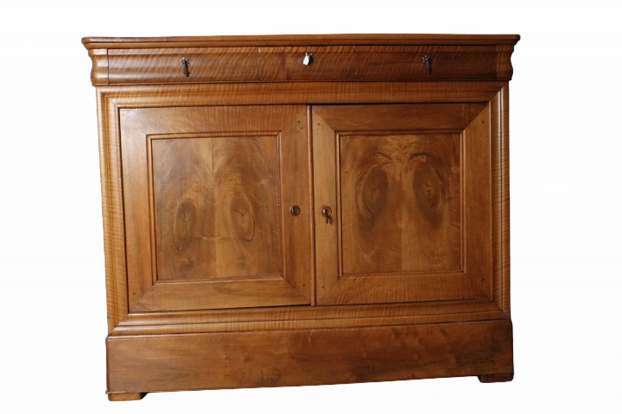 Louis Philippe blond walnut Capuchin sideboard, mid-19th century 17