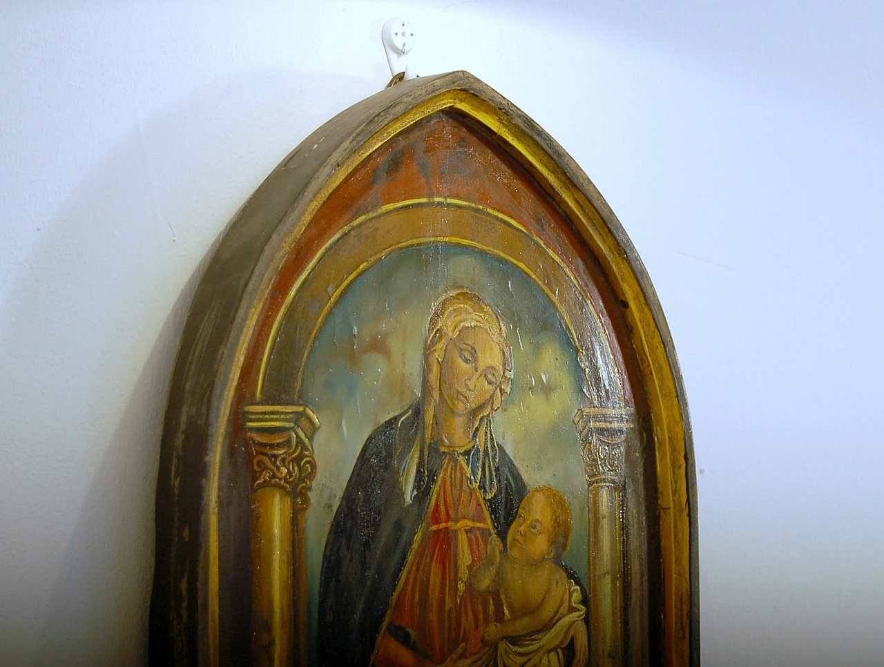 Madonna delle Rose, dipinto su tavola, '800 6