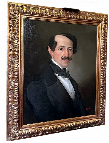 Emilio Galli, Ritratto di Gaetano Donizetti, olio su tela, inizio '900