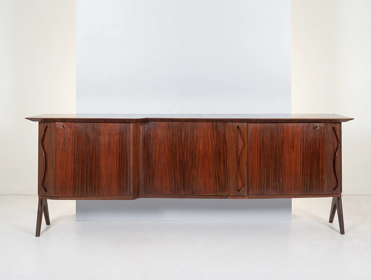 Credenza in palissandro di Ico Parisi per F.lli Rizzi, anni '50 2