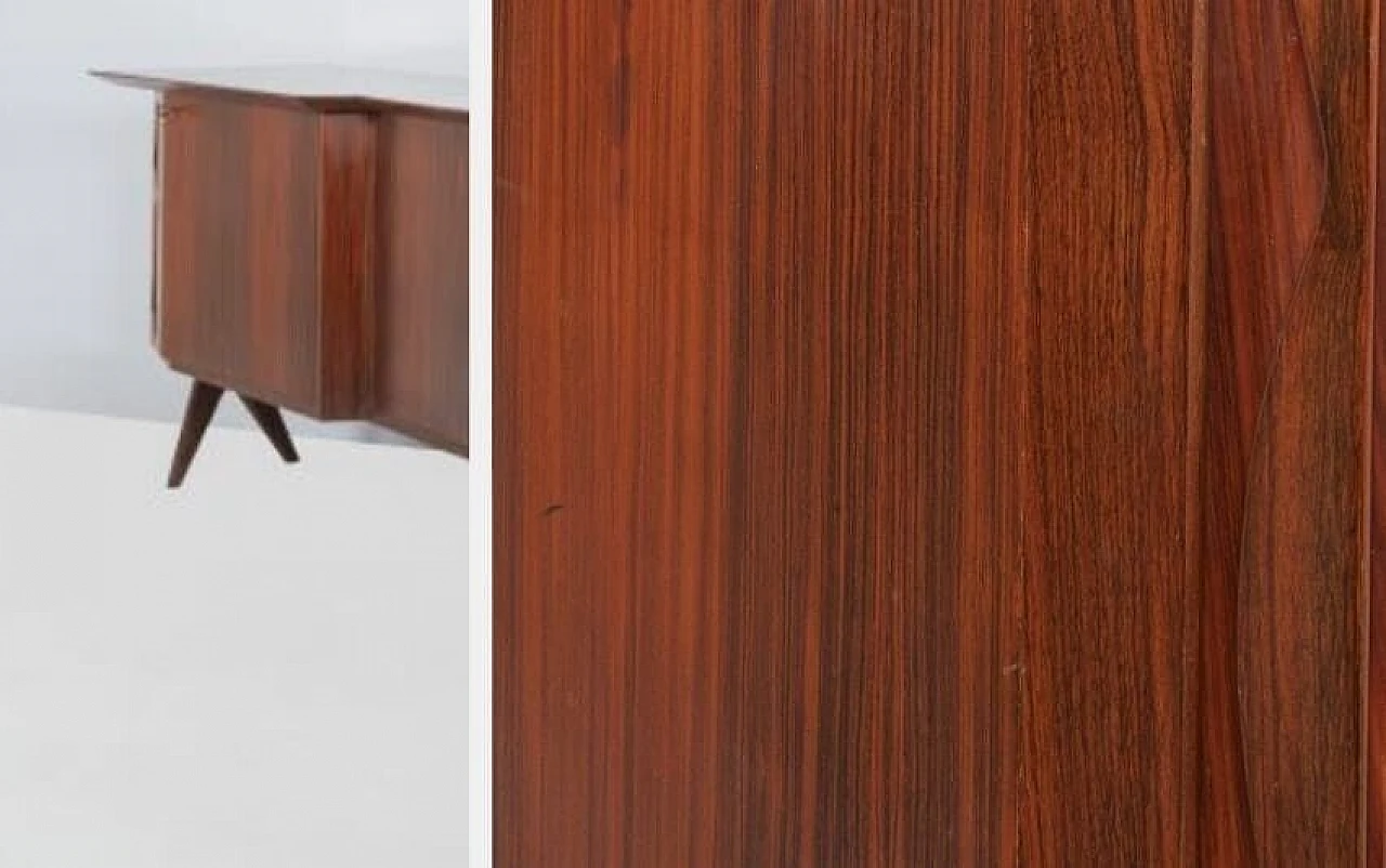 Rosewood sideboard by Ico Parisi for F.lli Rizzi, 1950s 8