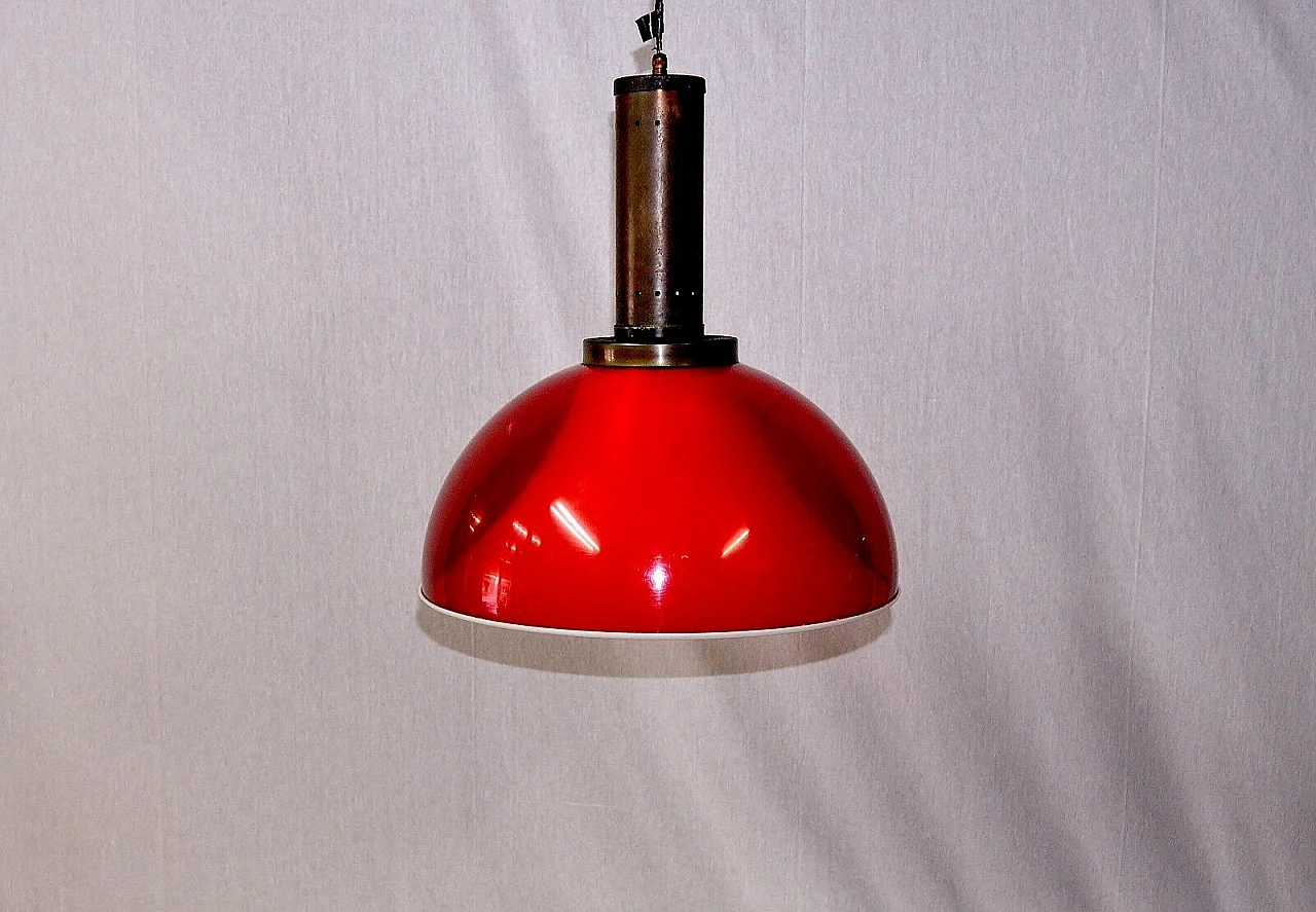 Leuchte Stilux chandelier, 1960s 6