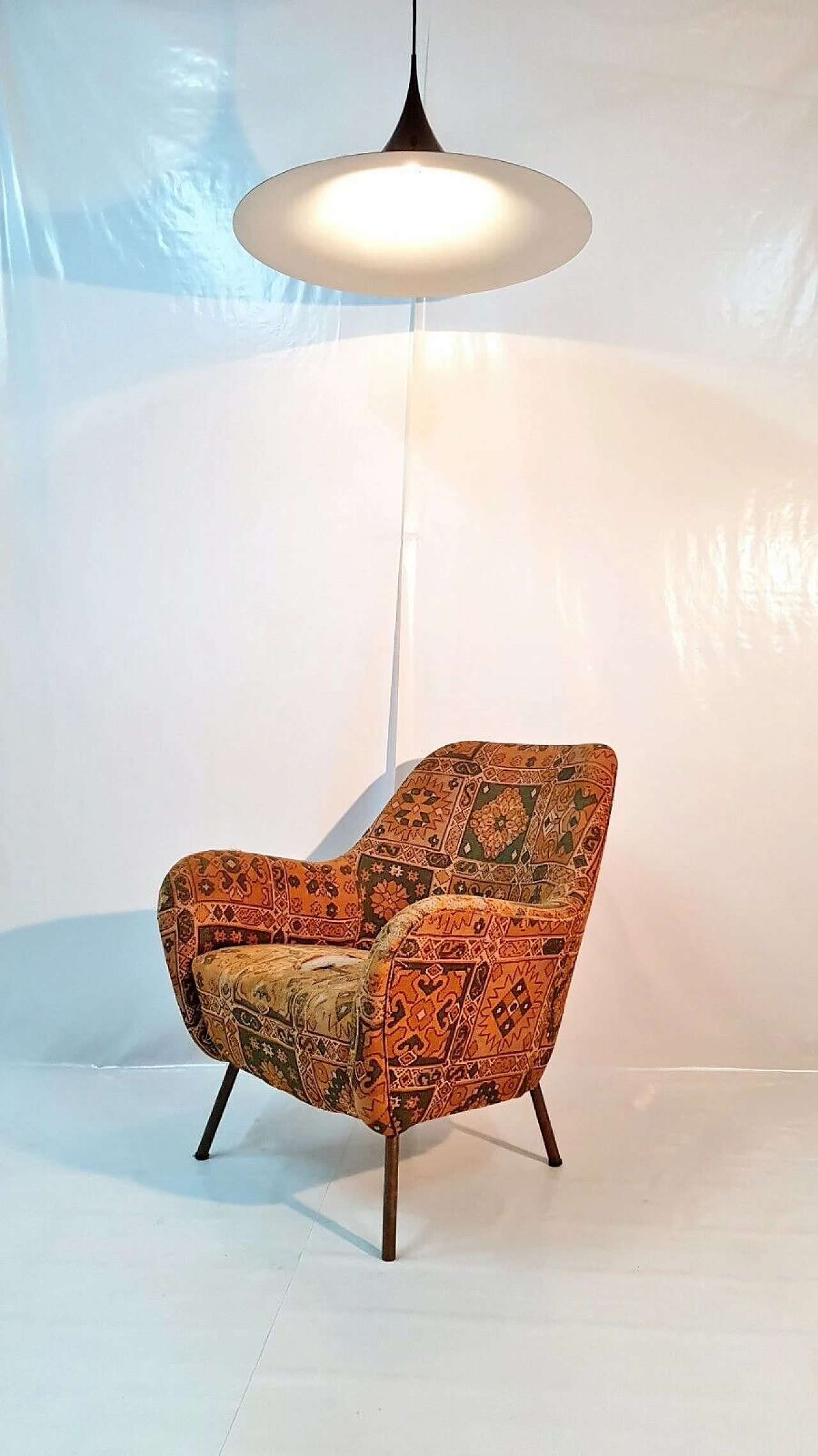 Armchairs in the style of Osvaldo Borsani, 1950s 7