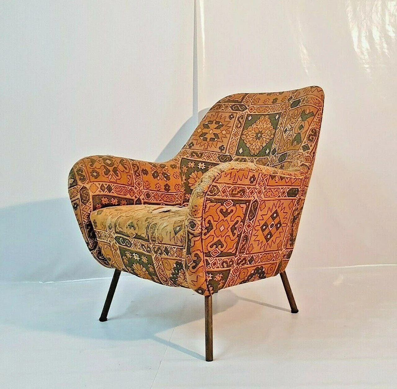 Armchairs in the style of Osvaldo Borsani, 1950s 11