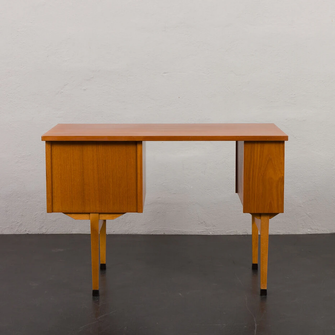 Danish teak writing desk, 1960s 9