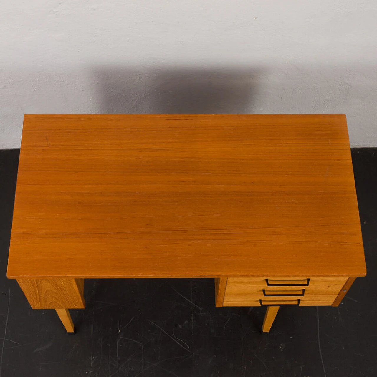 Danish teak writing desk, 1960s 15