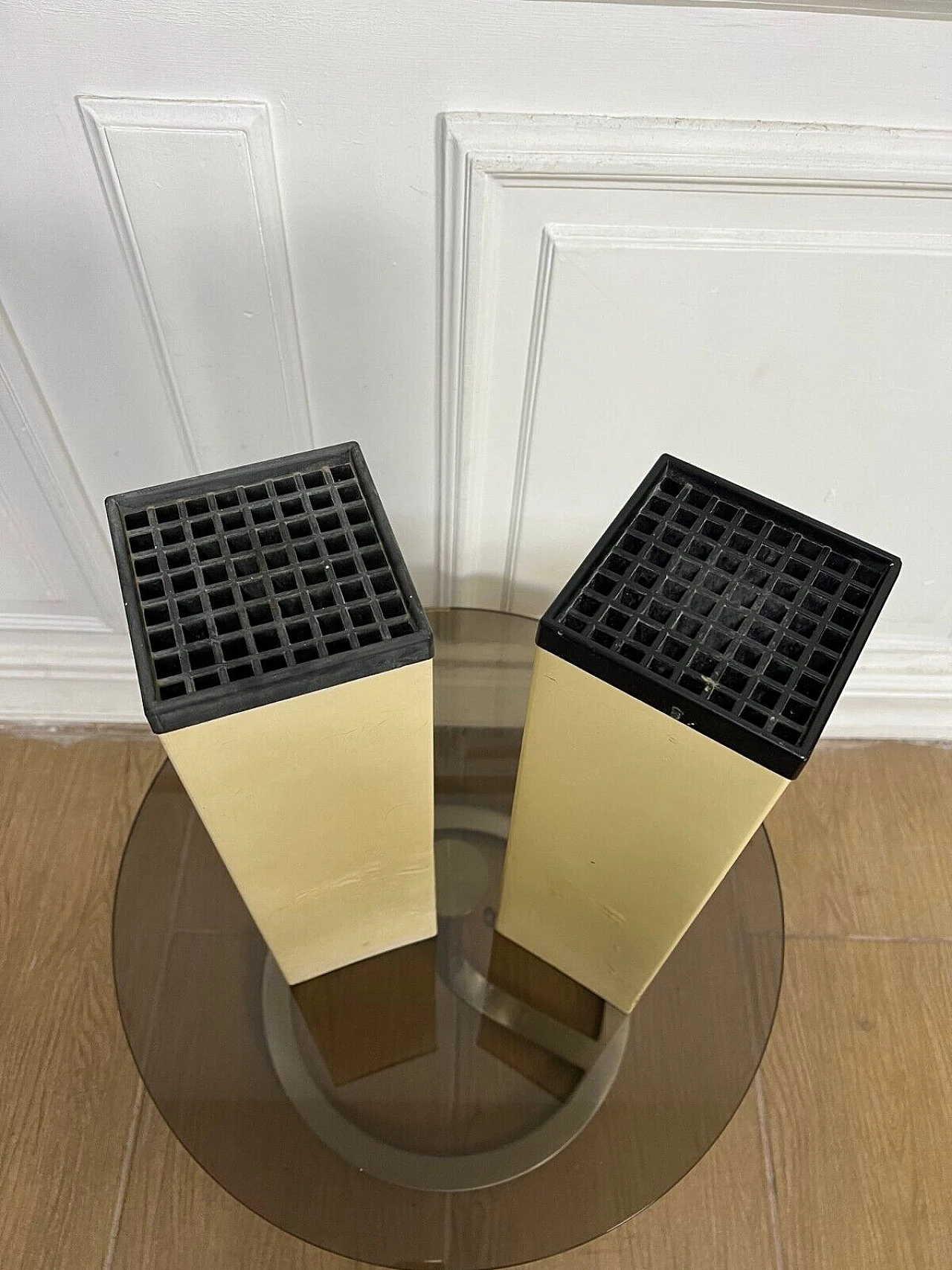 Pair of ashtrays by De Ferrari and Maccarrone for Kartell, 1970s 6