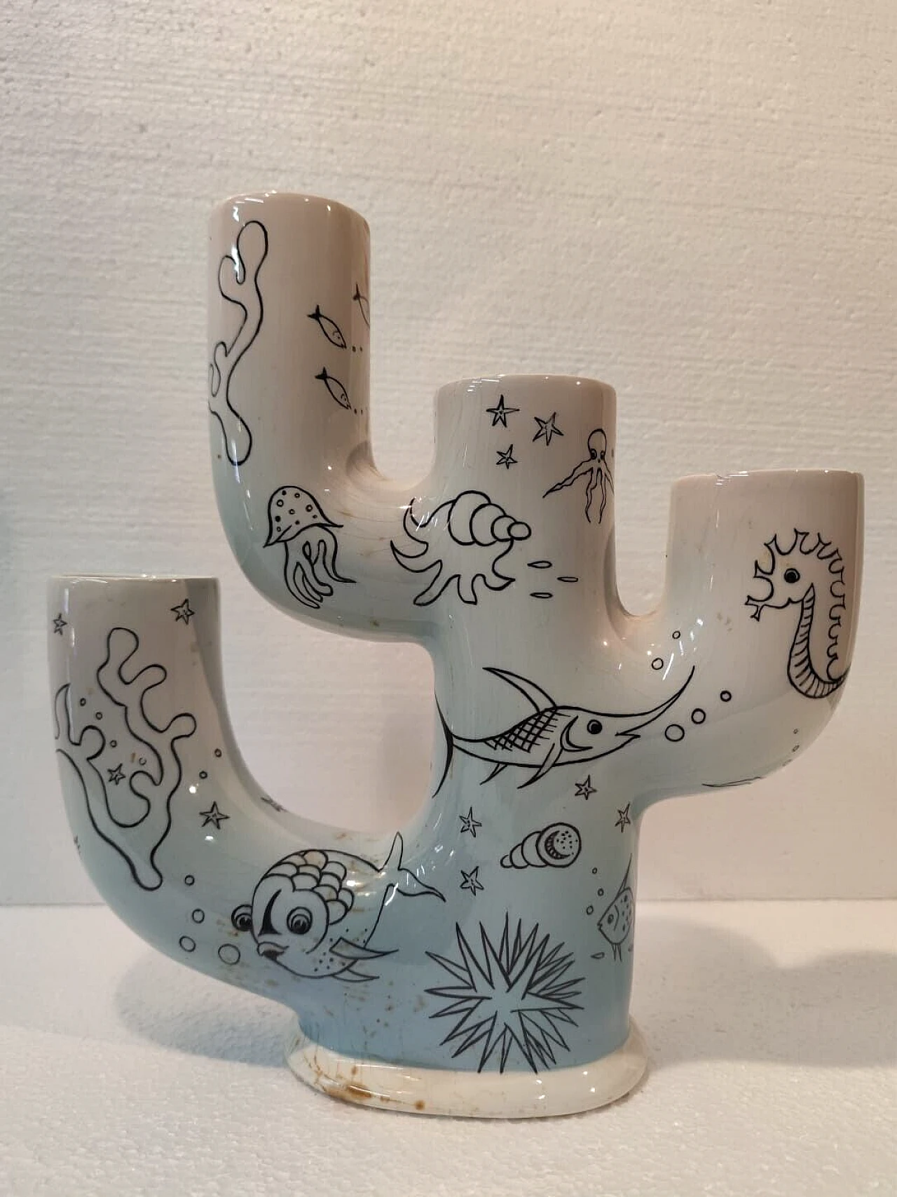 Coral-shaped vase by Vi.Bi., 1950s 8