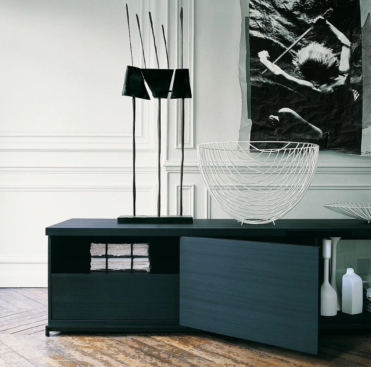 Credenza Mida in rovere di Antonio Citterio per B&B Italia 13