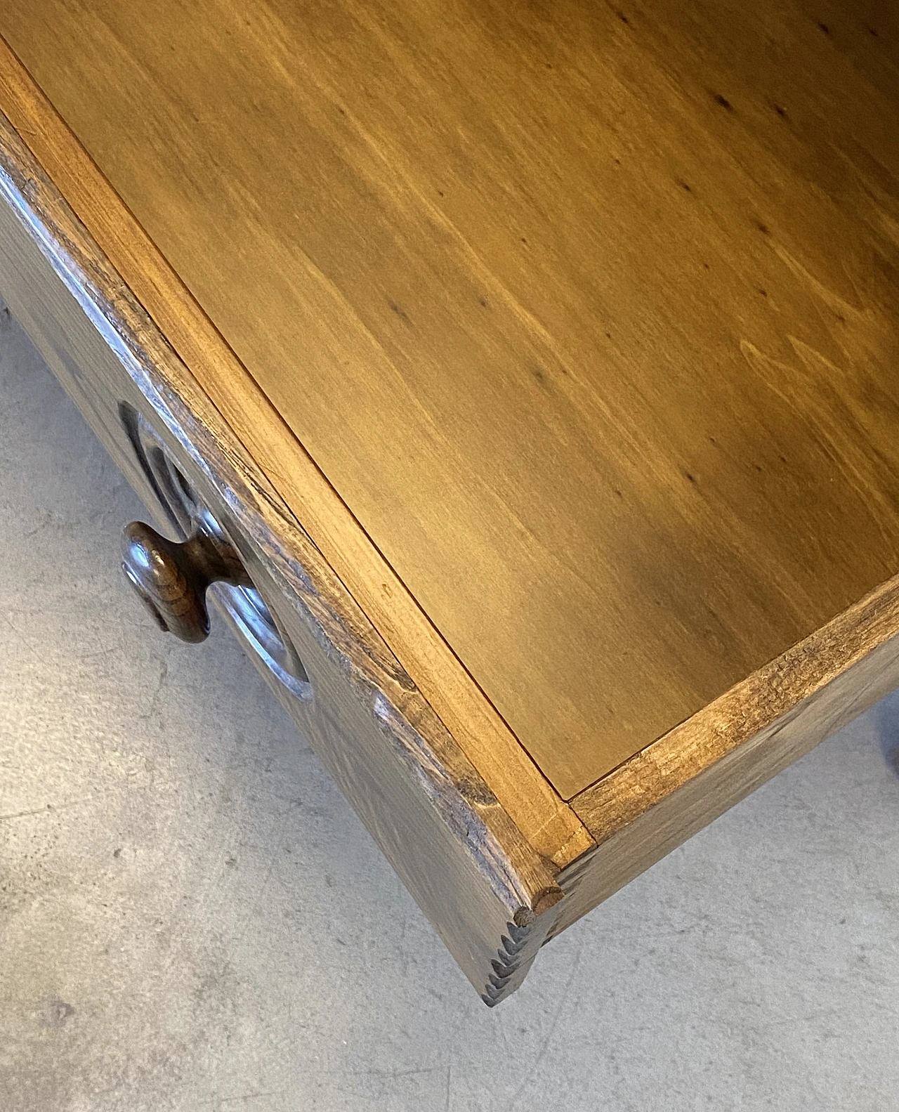 Pair of oak dresser with 4 drawers, 1960s 13