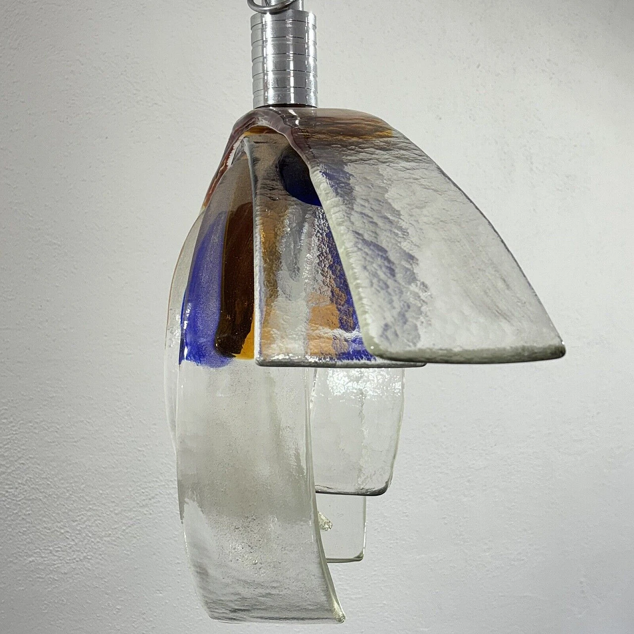 Carciofo chandelier by Carlo Nason for Mazzega, 1970s 11