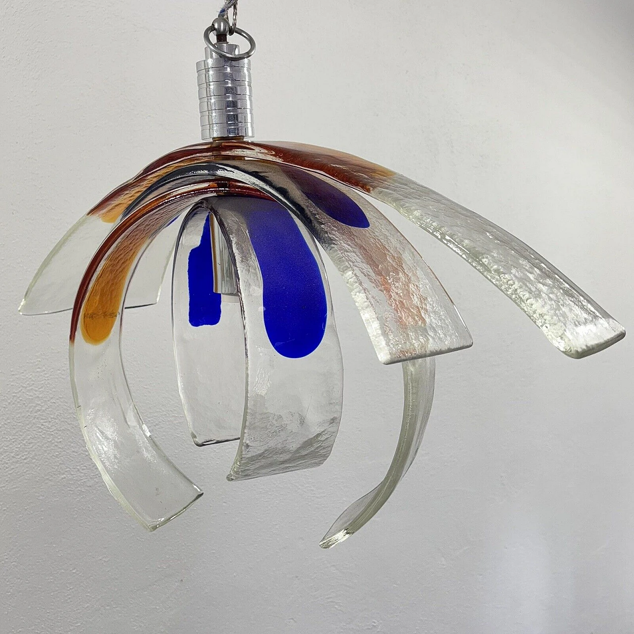 Carciofo chandelier by Carlo Nason for Mazzega, 1970s 23