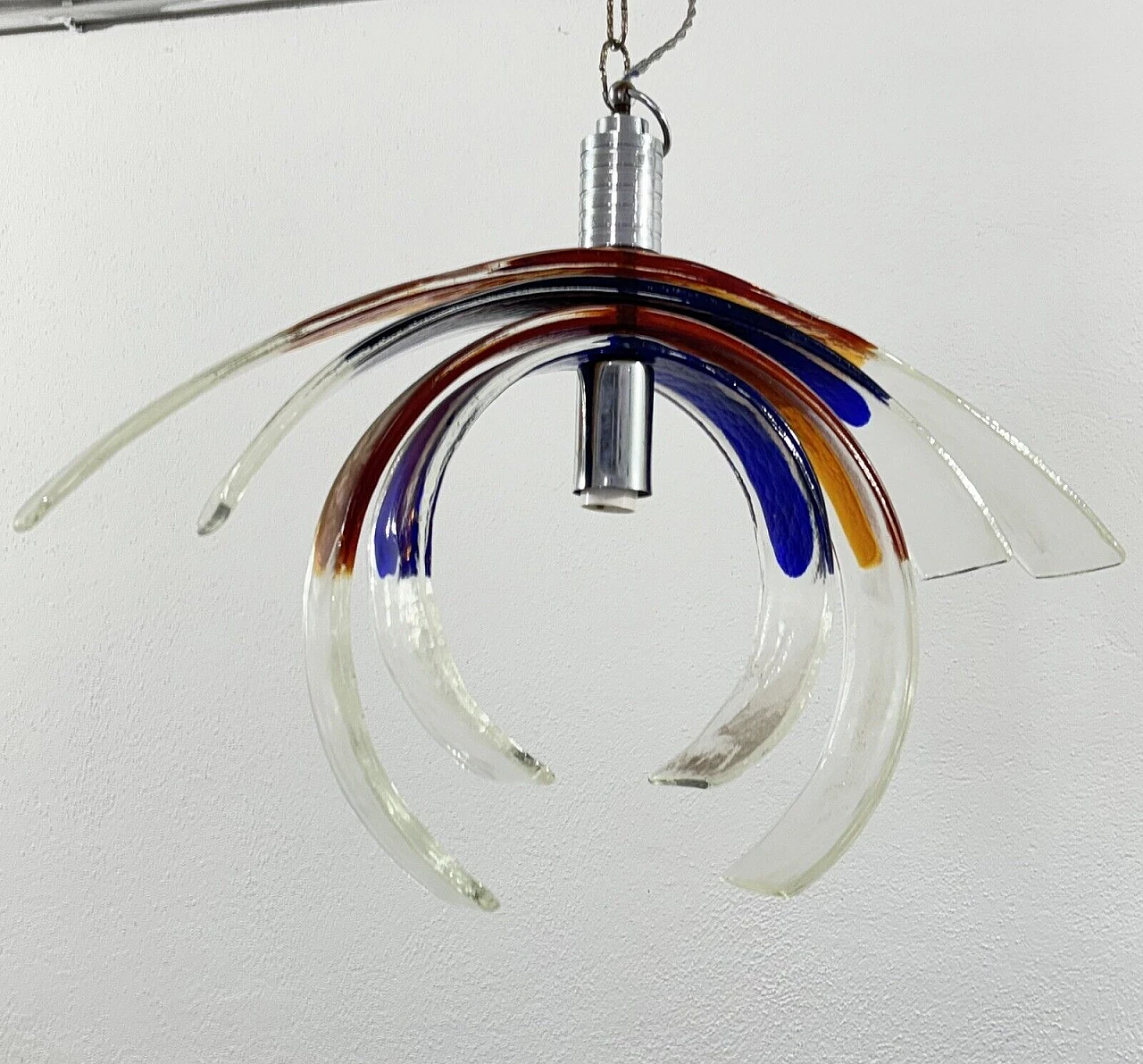 Carciofo chandelier by Carlo Nason for Mazzega, 1970s 25